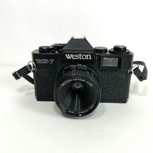 Vintage Weston WX-7 35mm Film Camera with 50mm f/6.3 Lens (Untested)